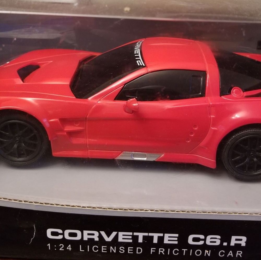 Red Toy Corvette - Picture 2 of 3
